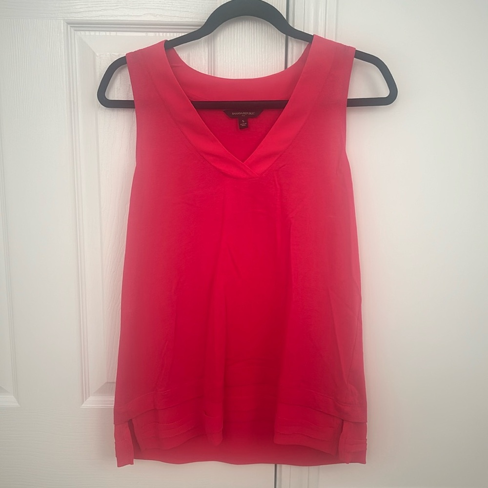 Banana Republic Hot Pink Tank Too